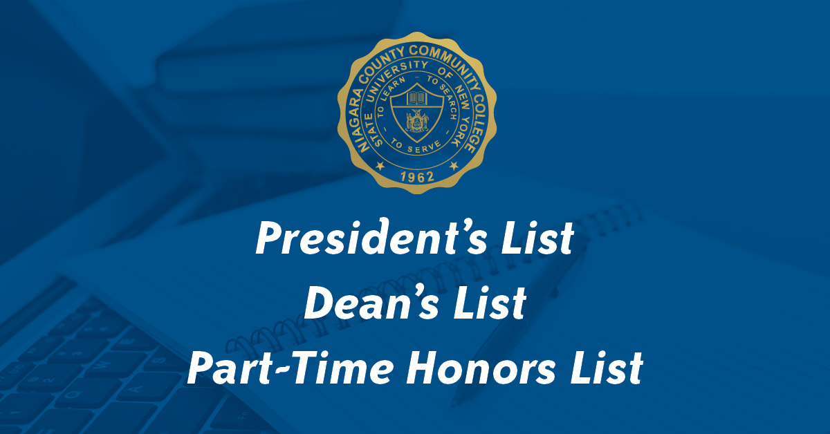 Dean's List Archives - SUNY Niagara